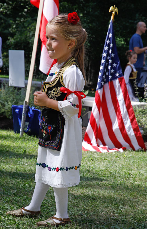 Little girl at One World Day